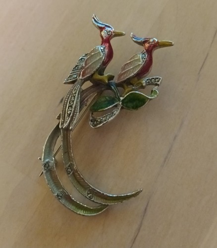 Vintage costume enamel - vintage,
