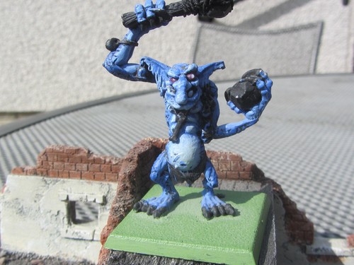 Stone troll club rock - stone,