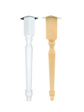 4 x table legs wood turned &