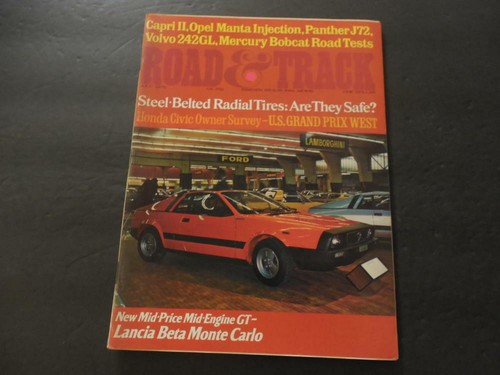 Road track jul 1975 - road, &