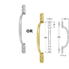Hafele Sash Window Pull Handle