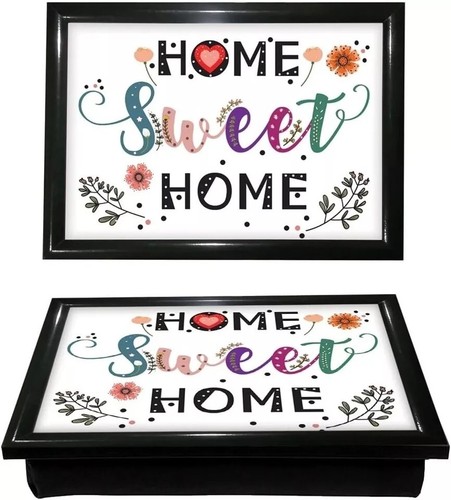 Large wooden lap tray soft - wooden,