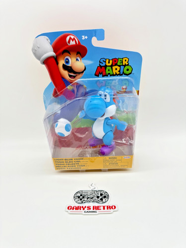 Super mario figure light blue - mario,
