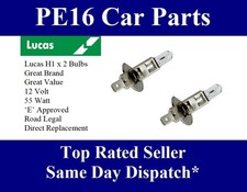 Lucas H1 Front Fog Light Bulbs