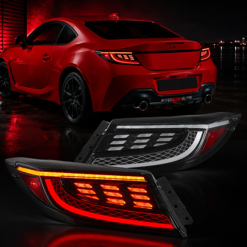 Smoked full led tail - led,