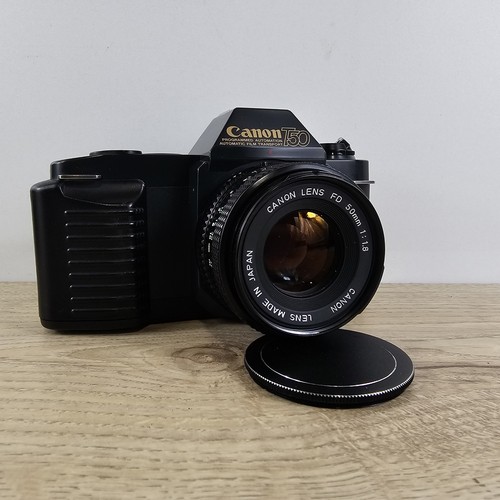 Canon t50 slr 35mm film - canon, camera