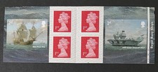 GB 2019 PM69 Royal Navy Ships MNH Self Adhesive Booklet With Cylinder
