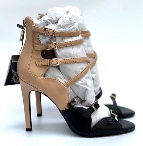 Zara black nude high - black, heel