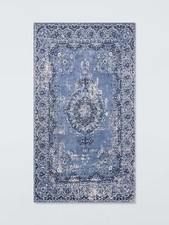 John Lewis Jaipur Cotton Blend Rectangular Traditional Rug 150 x 90cm (Used)