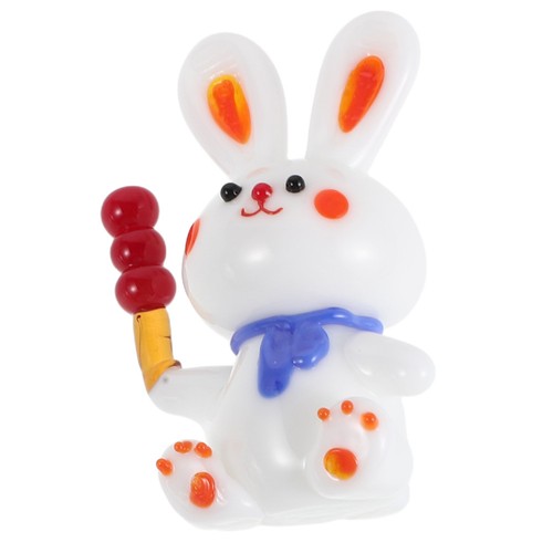Glass animal figurines - , figurines: