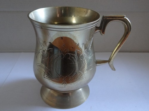 Vintage etched brass - vintage,