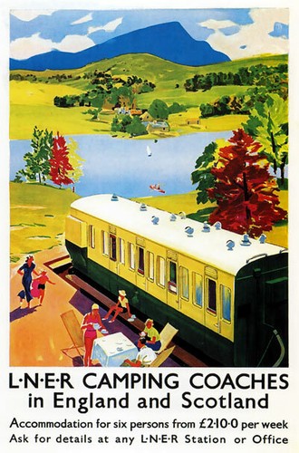 Tx109 vintage lner camping - tx109,