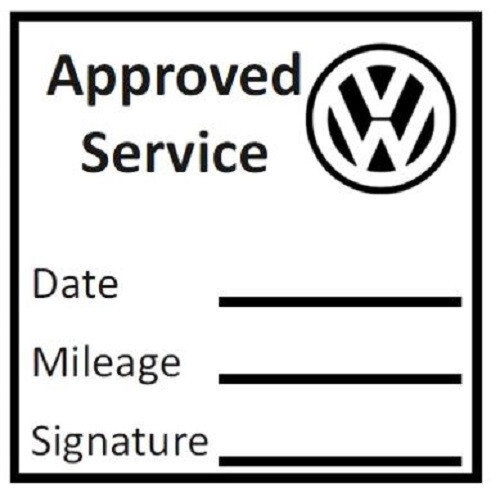 Approved garage service - vw,