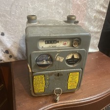 1960s Coin Operated Gas Meter 21x23x28cm