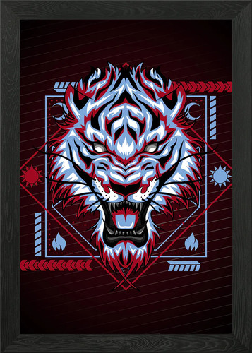 Tiger head retro classic - retro,