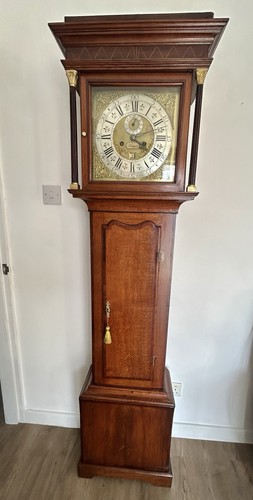 Antique longcase clock - longcase,