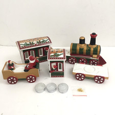 Villeroy & Boch Christmas Figurine Polar Express Santa Train Porcelain New F1