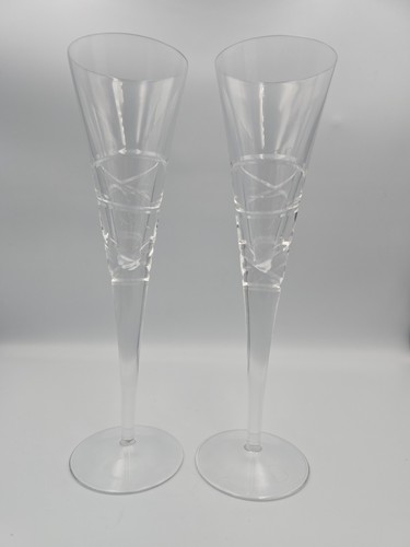 Cut glass crystal goblets - crystal,