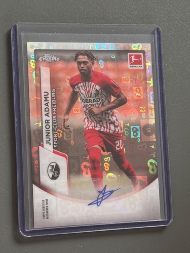 Junior adamu topps chrome - adamu,