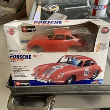 Burago Porche 356 B Cup 1961 1/24 Scale Metal Kit