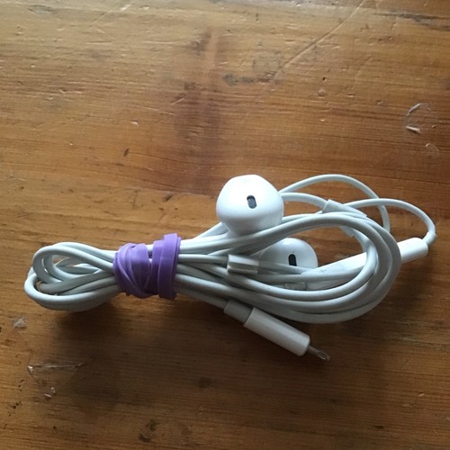 Apple wired earphones - wired, used
