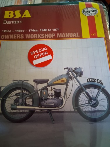 Bsa bantam haynes workshop - bantam,