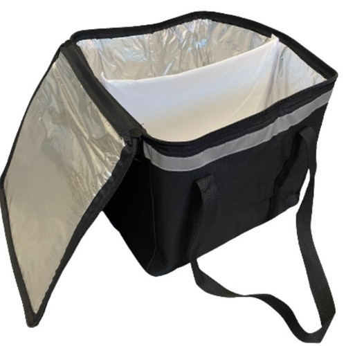 Insulated hot food delivery