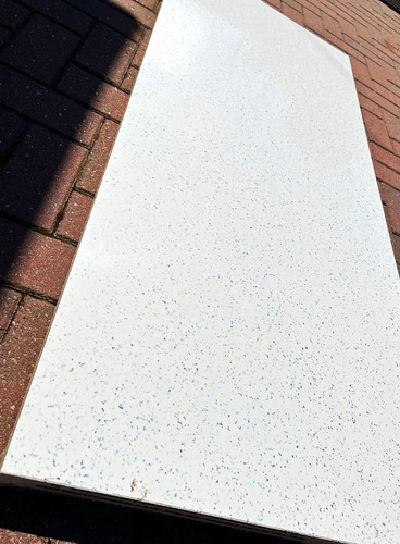 White gloss sparkle - gloss,