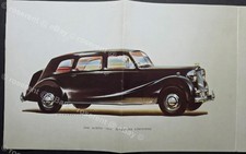 1948 ? Austin A125 Sheerline Limousine - manufacturers fold out sales Brochure
