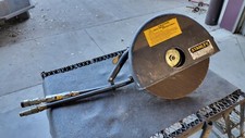 FLU419 Hydraulic Chop Saw Cut