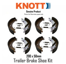 Genuine Knott Brake Shoe Kit for Ifor Williams Livestock TA5G 10?