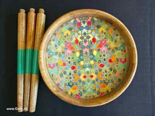 Unique Resin Side Table Mango