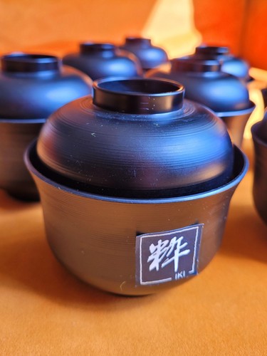 Iki miso soup bowl - x8,
