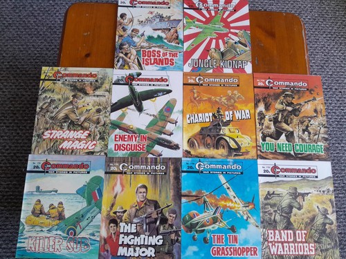 Ten commando comics bundle - ten,