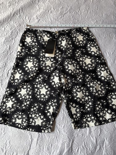 Gucci star print silk - print, shorts