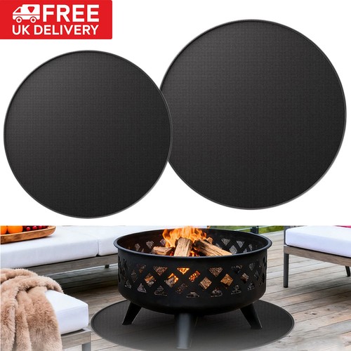 Large round fireproof heat mat - fireproof,