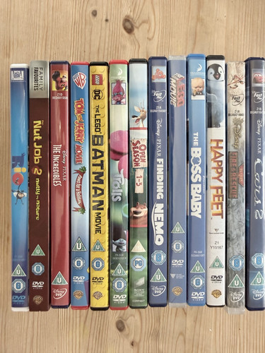 Dvd kids movies - bundle,