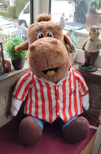 Bullseye bully plush large - bullseye,