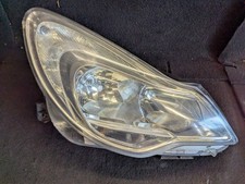 11-14 VAUXHALL CORSA D FACELIFT OFFSIDE DRIVER SIDE CHROME HEADLIGHT 13392708