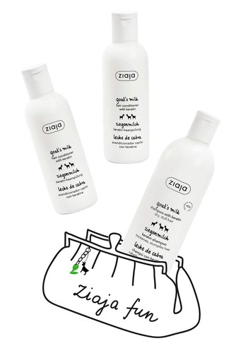Goat milk hair - milk, shampoo