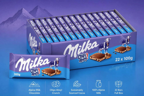 Milka chips ahoy chocolate - milka,