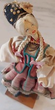 Vintage 10" Lalka Ludowa /