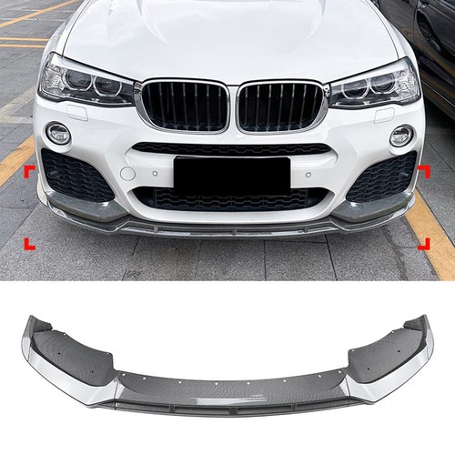 Carbon look front spoiler - look,