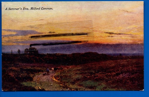 Art postcard summers - summers, eve