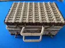 Vintage Wicker Straw Rattan