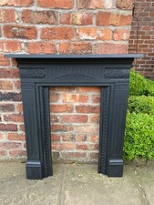 Ornate Restored Victorian  cast iron  Fireplace fire place