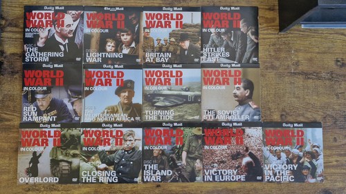 World war colour 13 x - world,