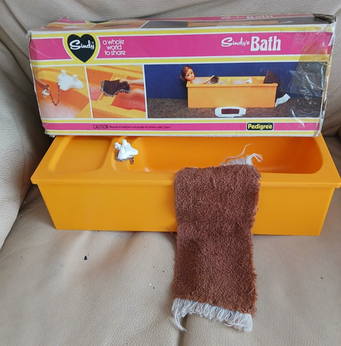 Vintage sindy doll bath - sindy, for