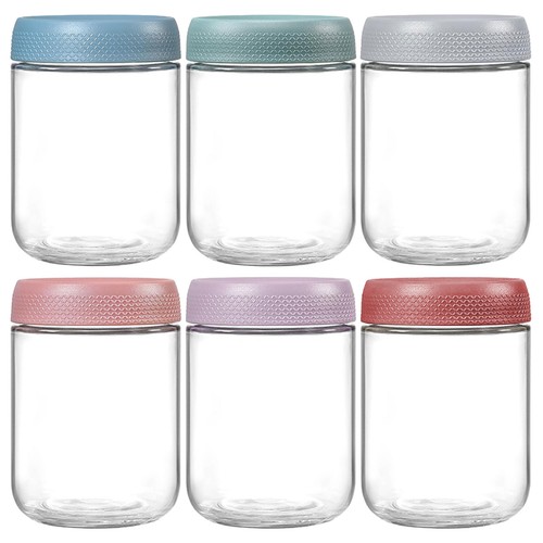 Glass storage jar - 4/6x,