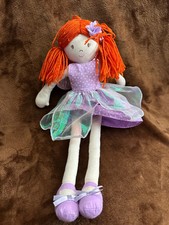 Marks And Spencer M&S 17" Fairy Rag Doll Soft Plush Toy 03326862 comforter